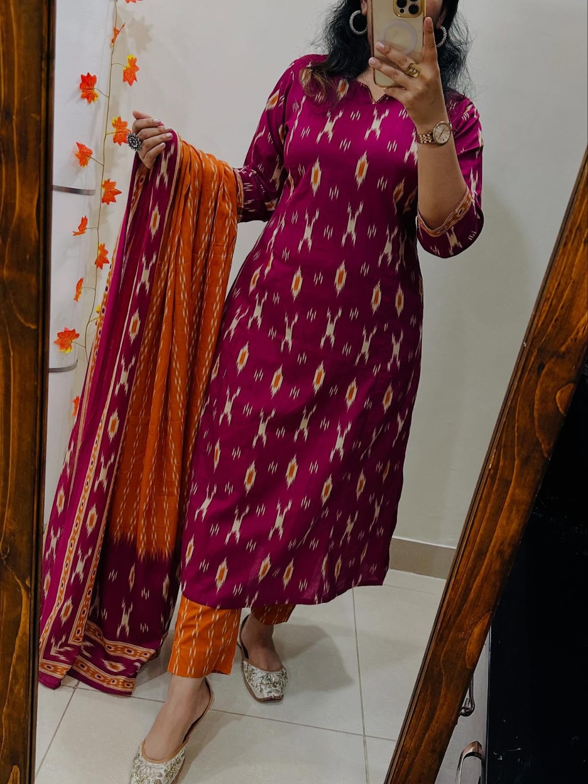 Premium Azrak Print Cotton Suit Set