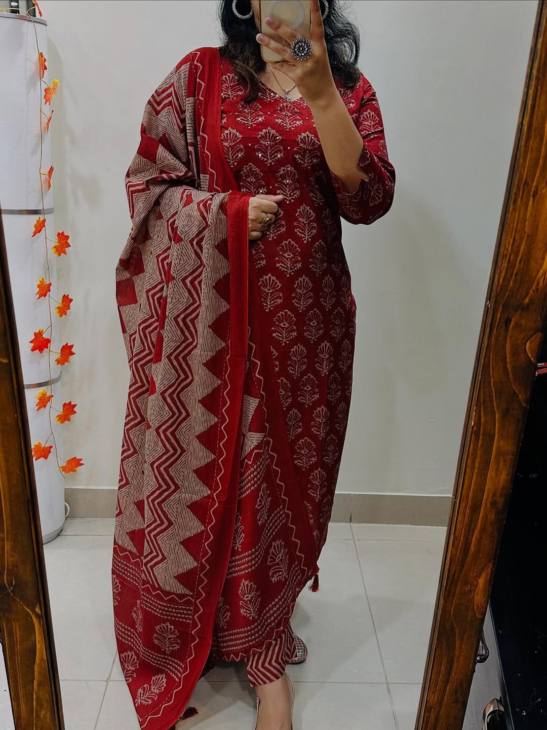 Libas India Stylish Kurti With Pant And Dupatta set