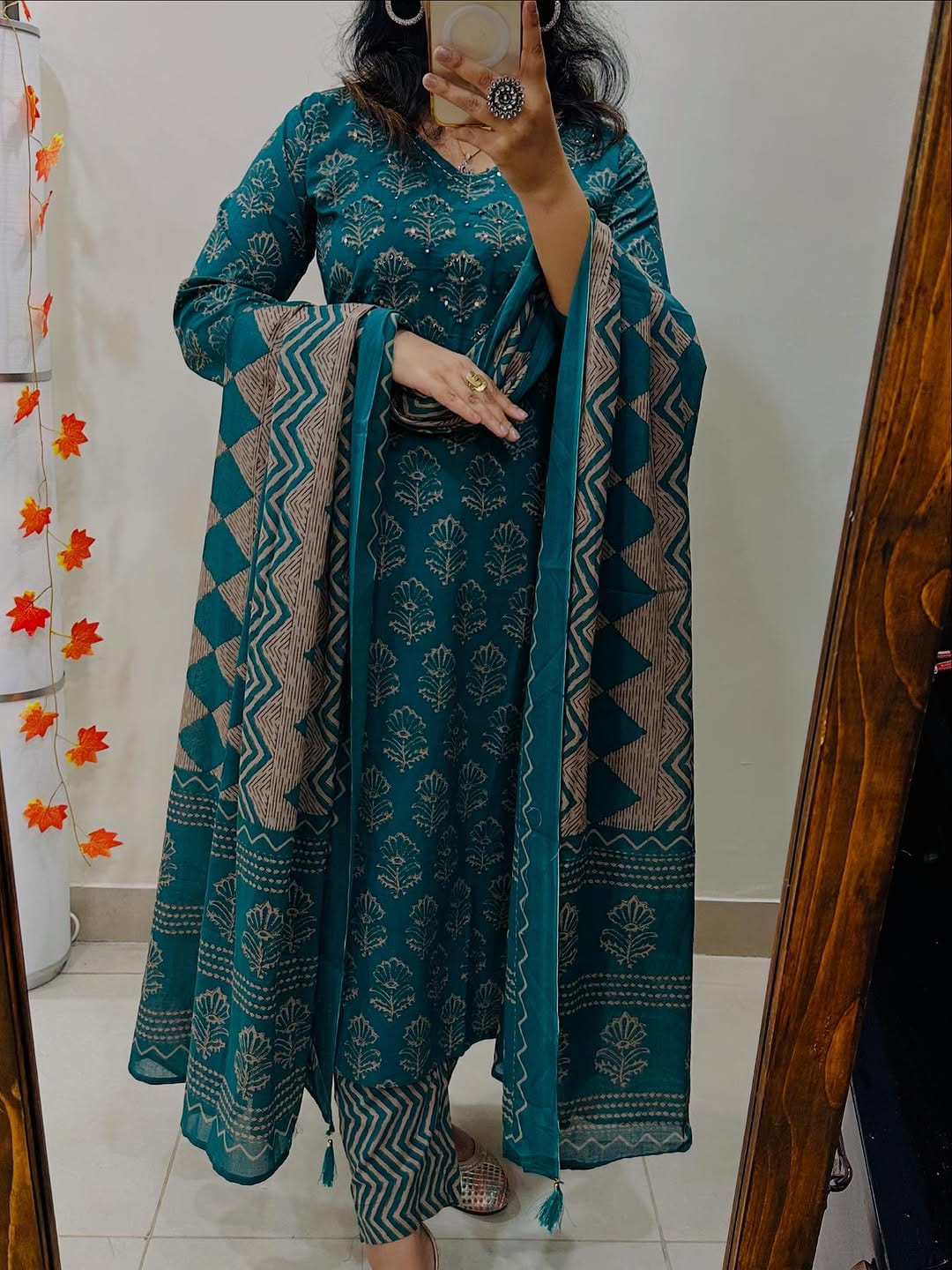 Libas India Stylish Kurti With Pant And Dupatta set