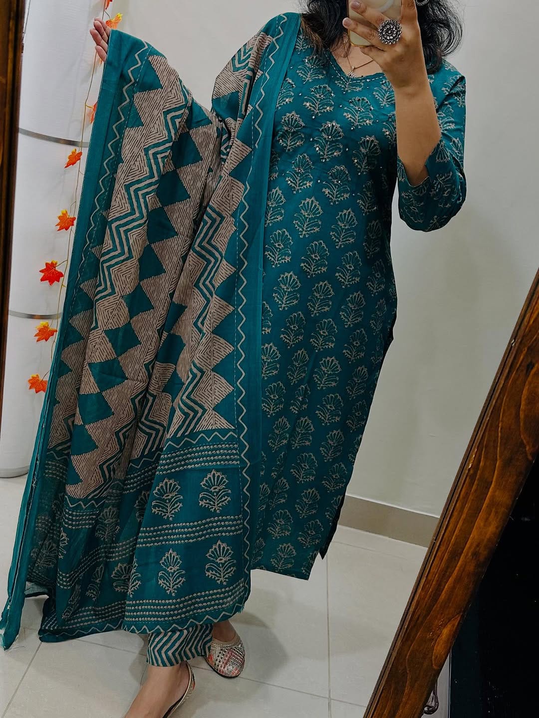 Libas India Stylish Kurti With Pant And Dupatta set