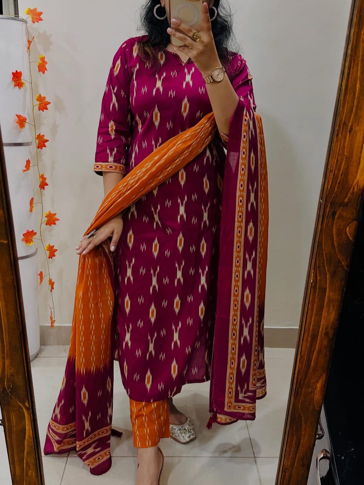 Premium Azrak Print Cotton Suit Set