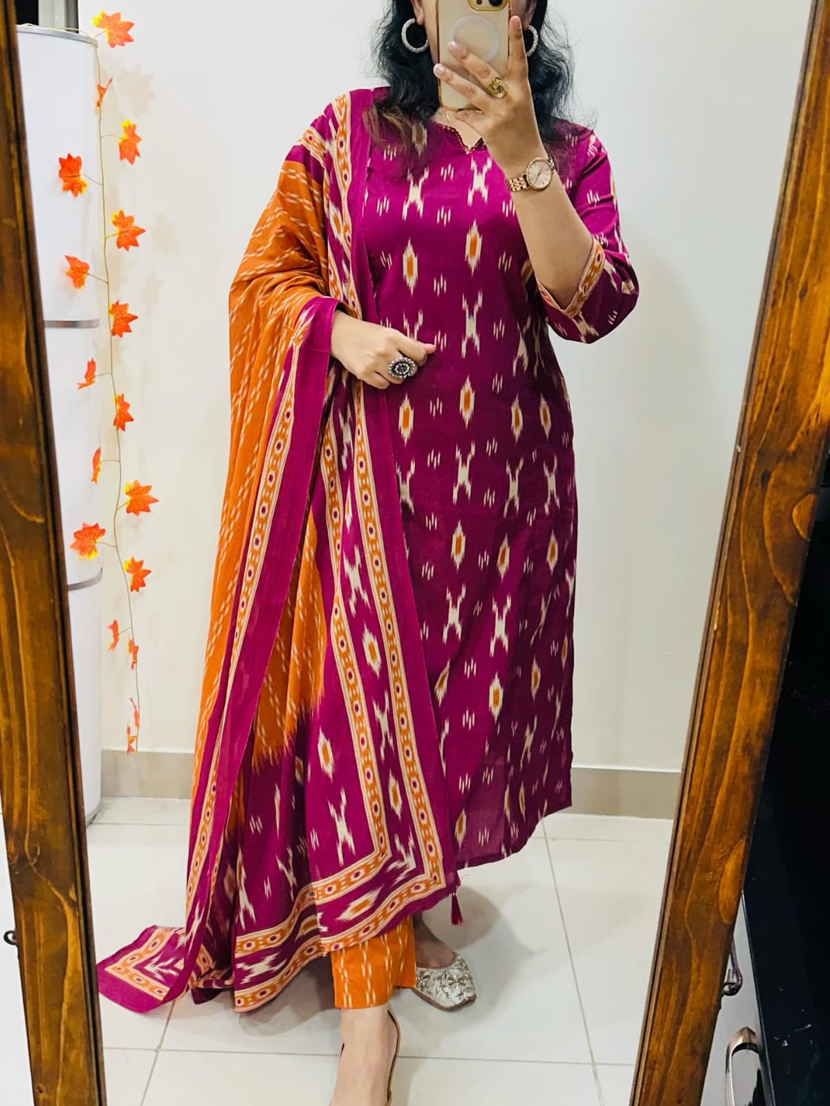 Premium Azrak Print Cotton Suit Set